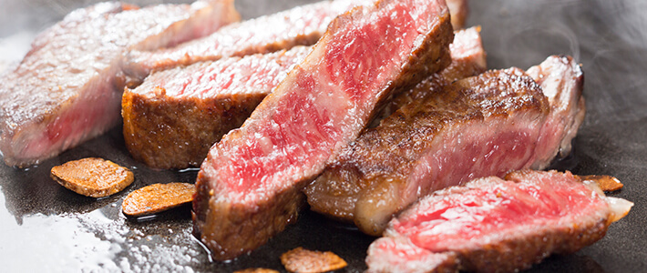 ステーキハウス88のステーキ