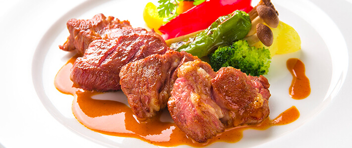 サムズセーラーインのステーキ