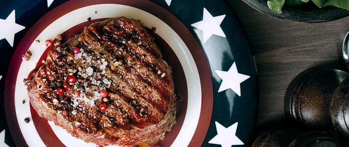 HAN'Sのステーキ